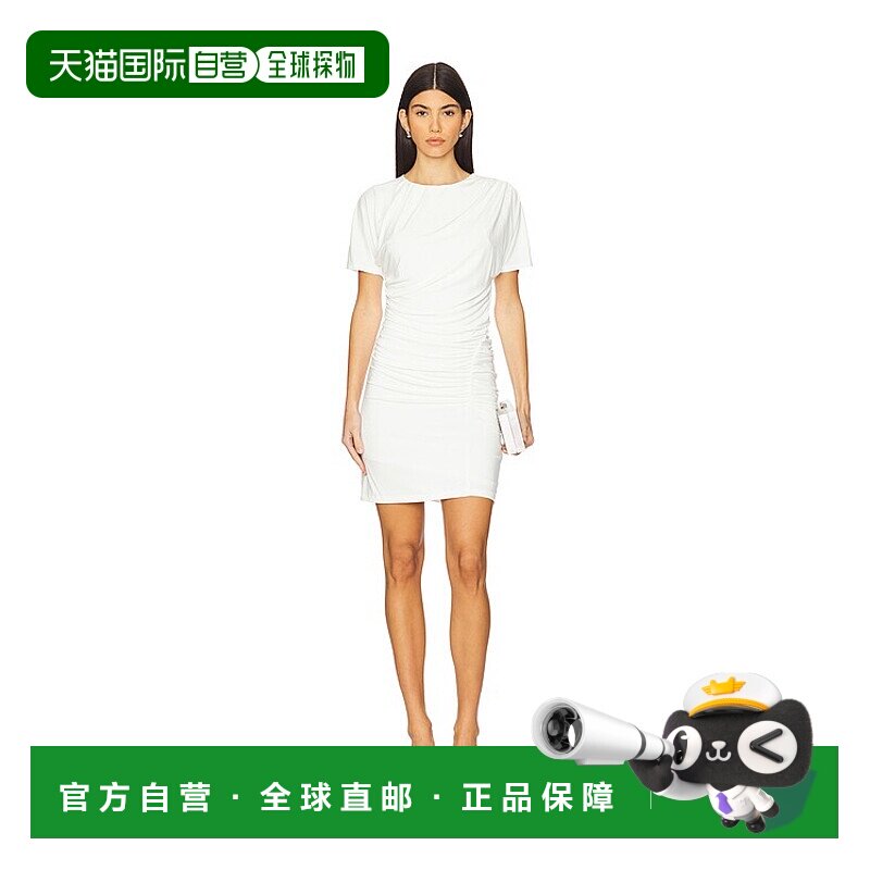 1h可退 香港直邮Simkhai 女士 Kiko 短袖迷你连衣裙 1251137J