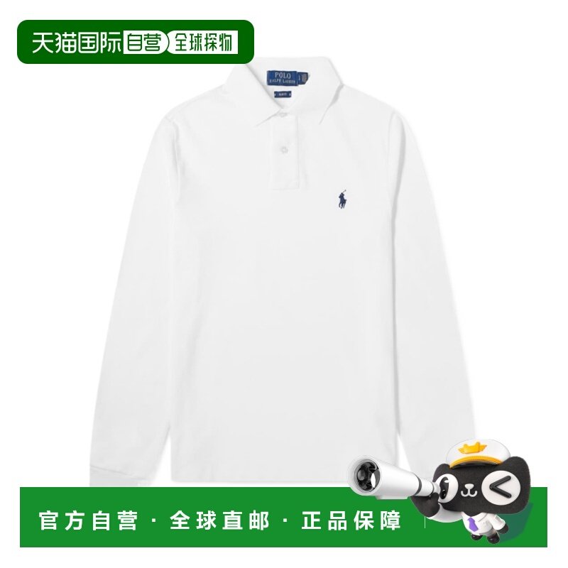 1h可退 香港直邮polo ralph lauren 徽标刺绣Polo衫 Men crov长袖,男装,T恤,淘宝优惠券,粉丝福利购,淘宝优惠卷