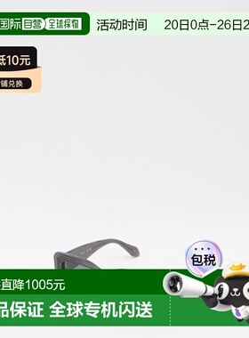 1h可退 香港直邮alaia 女士 矩形太阳眼镜 AA0078S800 grey灰色