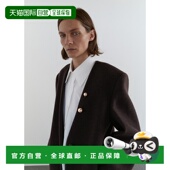 自营欧洲直邮Mango芒果 女士巧克力色长款 羊毛大衣