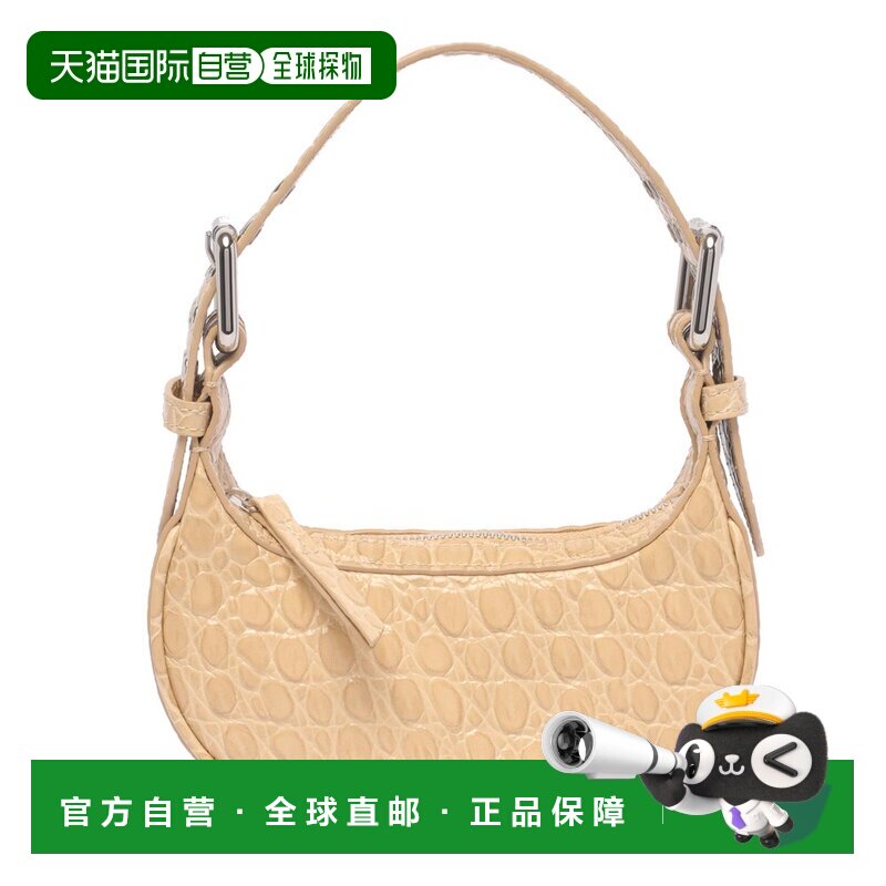 1h可退 香港直邮BY FAR 女士 Soho 鱷魚壓花迷你單肩包 23CRMNSSK