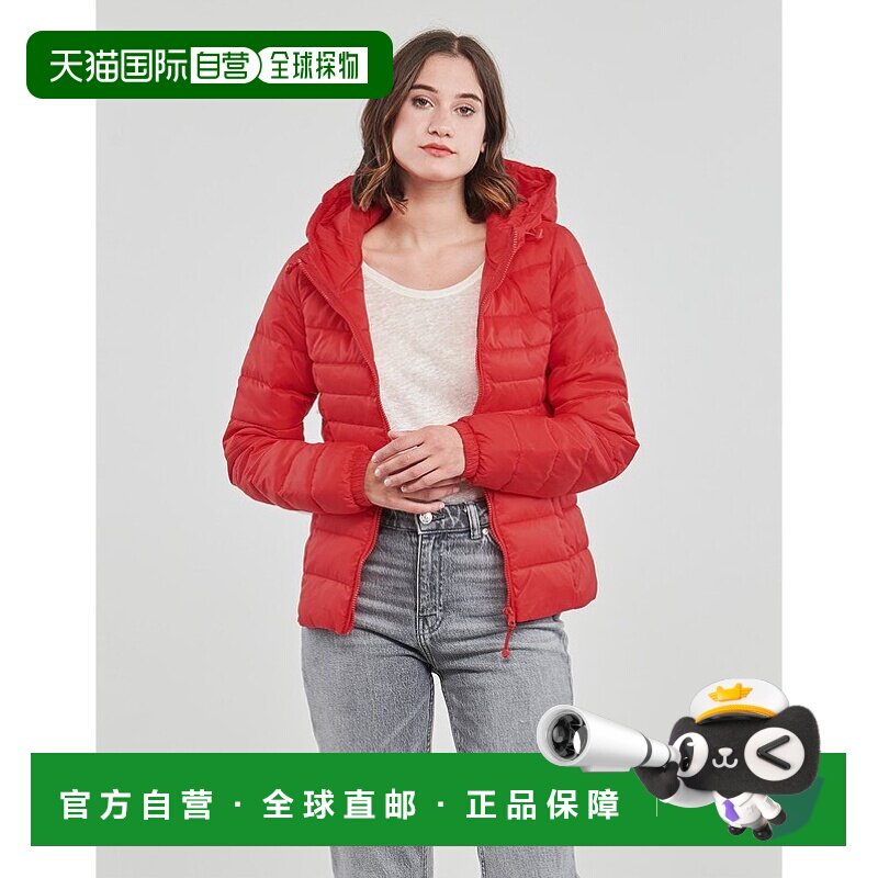 欧洲直邮Only 女士 ONLTAHOE HOOD JACKET OTW NOOS 羽绒服 红色