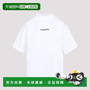 欧洲直邮balenciaga 女士 上装T恤短袖休闲百搭时尚单品上衣时髦