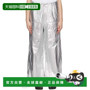 1h可退 香港直邮Mm6 Maison Margiela 马丁 马吉拉 MM6 女士 银色