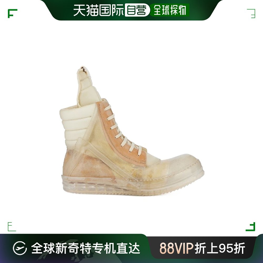 香港直邮Rick Owens 瑞克 欧文斯 女士EDFU Geobasket 高帮休闲运 女鞋 时尚休闲鞋 原图主图