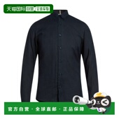 香港直邮BOSS blue蓝色 波士 1h可退 男士 亚麻衬衫 舒适时尚