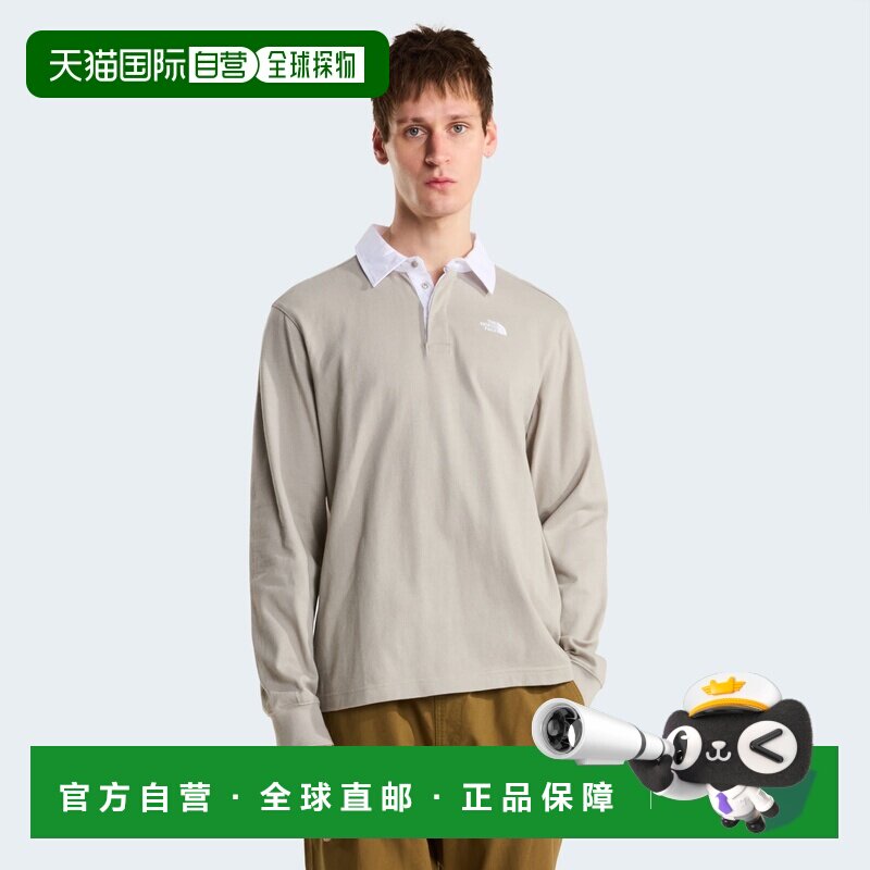 自营欧洲直邮The North Face北面 Vista男士棉质长袖橄榄球Polo衫图片