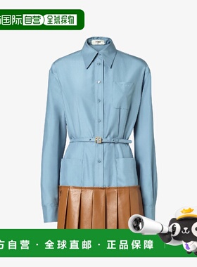 1h可退 欧洲直邮FENDI 芬迪 26春夏 FDD512AW7PF1UKD 女士 连衣裙