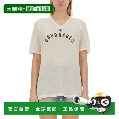 1h可退 香港直邮COURREGES 男士T恤 124JTS113JS00941003 SS2024