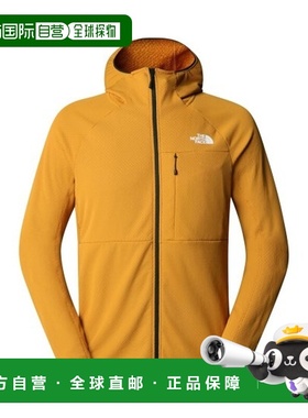 自营欧洲直邮THE NORTH FACE北面 FUTUREFLEECE男士再生聚酯连帽