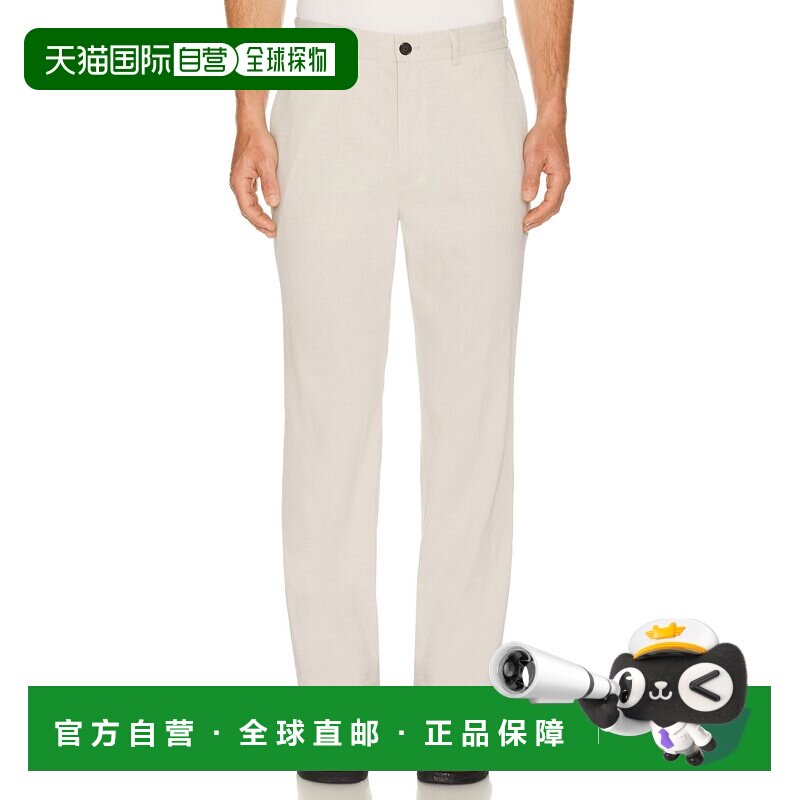 1h可退 美国直邮THEORY希尔瑞男士西装裤裤子休闲裤直筒裤亚麻裤图片