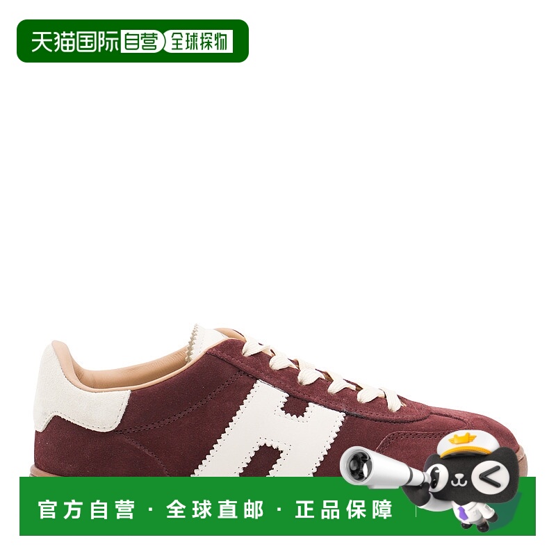 1h可退 香港直邮Hogan 女士 COOL 绒面革训练鞋 HXW6470FB60UHK