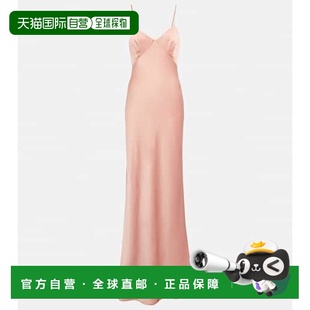 Selce 香港直邮MaxMara Bridal 女士 缎面吊带连衣裙 麦斯玛拉