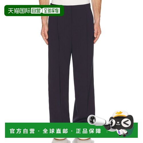 1h可退 香港直邮Miu Miu 缪缪 男士 羊毛做工精细裤子 MP1914男装