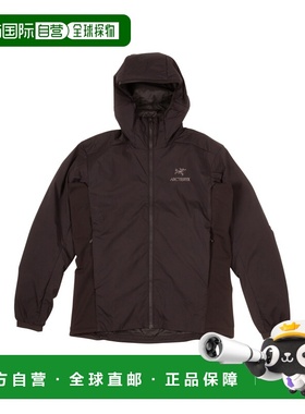自营1h可退 欧洲直邮Arc'Teryx始祖鸟 Atom系列男士黑色尼龙拉链