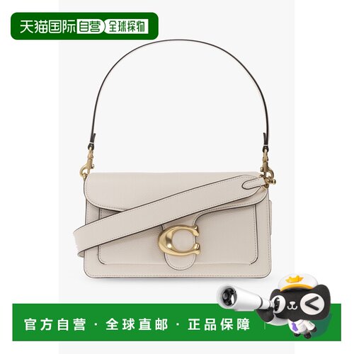 香港直邮COACH 女士斜挎包 CH8570B4HA CO 乳白色 ‘Tabby 26’ s