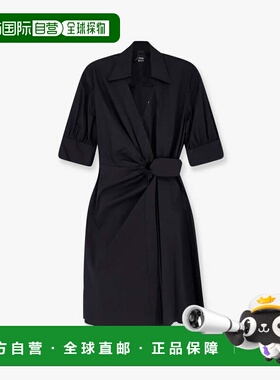 1h可退 香港直邮Pinko 品高 女士 A字形弹力棉质连衣裙 106602A35