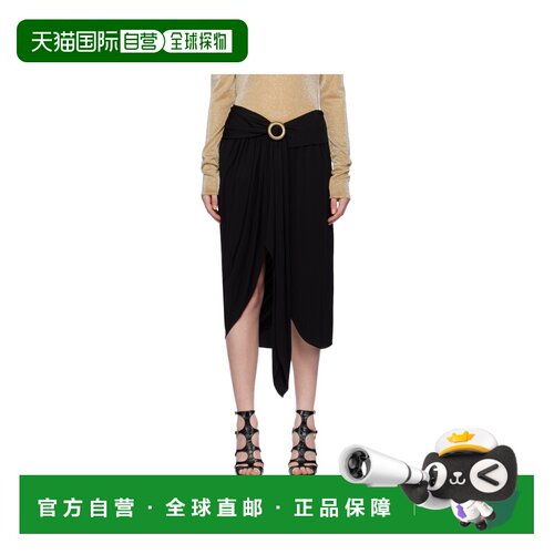 1h可退 香港直邮LANVIN 女士半身裙 RWST00075088H24BLACK AW2024