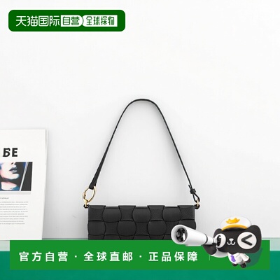 自营欧洲直邮POLENE Neiti女士黑色小牛皮单肩包斜挎包手提包