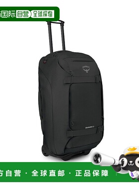 自营欧洲直邮Osprey Sojourn Wheeled Travel Pack男女黑色尼龙行