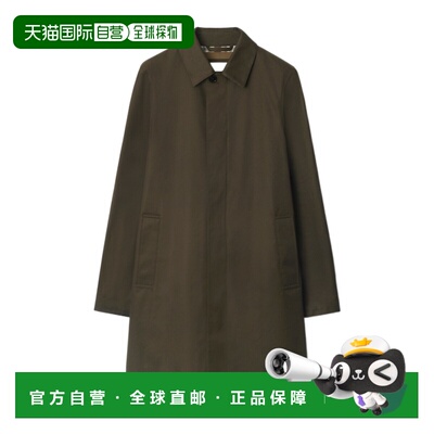 1h可退 香港直邮BURBERRY/博柏利 25FW 中长款大衣 Men外套男装