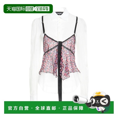 香港直邮Dsquared2 二次方 女士 Blouses 花朵衬衫