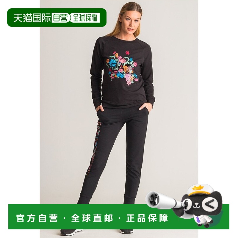 香港直邮EA7 Emporio Armani 徽标长袖卫衣 3ZTM76TJ23Z阿玛尼