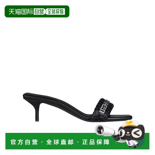 香港直邮Givenchy G Woven细节高跟凉鞋单鞋 BE306UE1GZ纪梵希