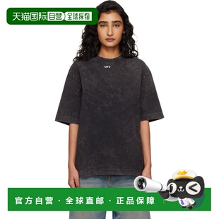 黑色 女士 Arrow Confetti T恤 香港直邮off Skate white