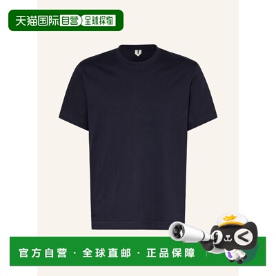 1h可退 欧洲直邮ARKET 男士T恤 100306023117002 CO 深蓝色 T-shi