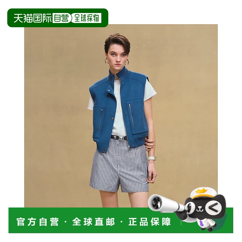 1h可退 欧洲直邮HERMES 爱马仕 25秋冬 H5H0249DA5Y 女士 马甲