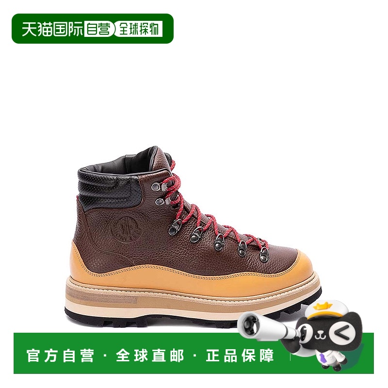 1h可退 香港直邮Moncler 盟可睐 男士 PEKA 远足靴子 4G00010M346