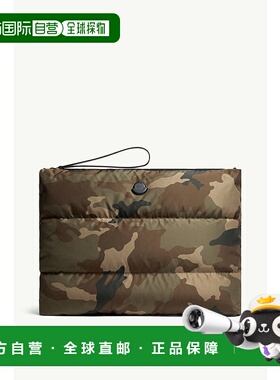 欧洲直邮MONCLER (2025) Caradoc笔记本电脑包手提包