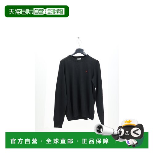 1h可退 香港直邮Celine 思琳 男士 圆领毛衣 RY05K3G77 black黑色