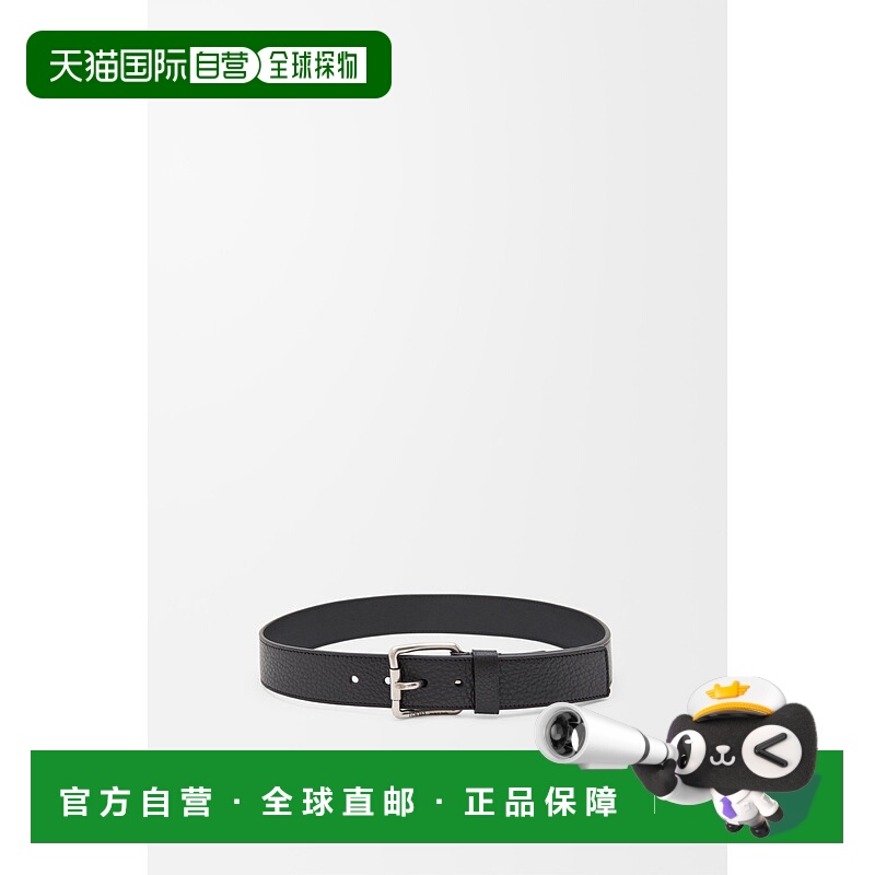 1h可退 欧洲直邮LOEWE (2025新品) Roller Curve柔软粒面小牛皮腰