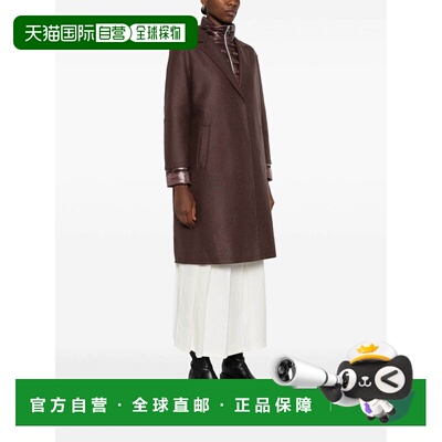 香港直邮HERNO 女士外套 PI00153DR333728810 AW2025 红色 按扣长