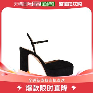 香港直邮AQUAZZURA 女士120毫米Groove防水台高跟鞋