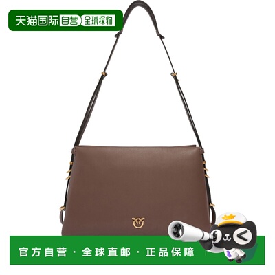 香港直邮Pinko品高Logo-Plaque女士单肩包 【付后1h可退】