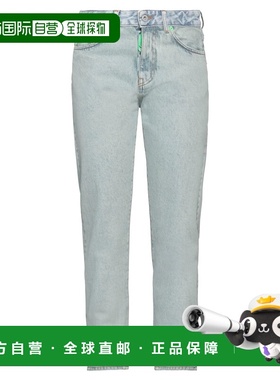 香港直邮off-white 女士 牛仔长裤 blue蓝色 舒适时尚
