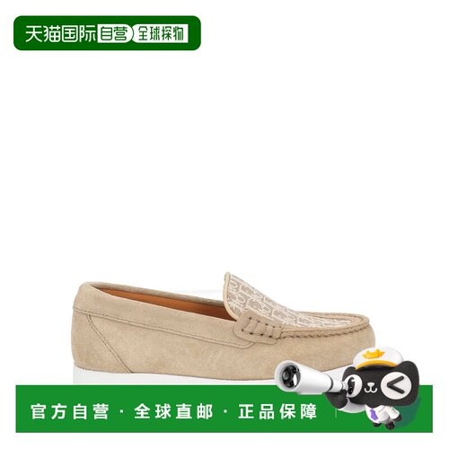香港直邮DIOR 迪奥 男童 乐福鞋童鞋 beige米色 舒适时尚