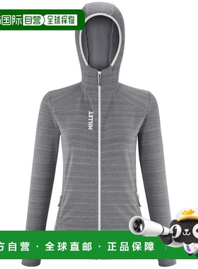自营欧洲直邮Millet觅乐 CIMAÏ LIGHT 女款轻量抓绒衣 黑色