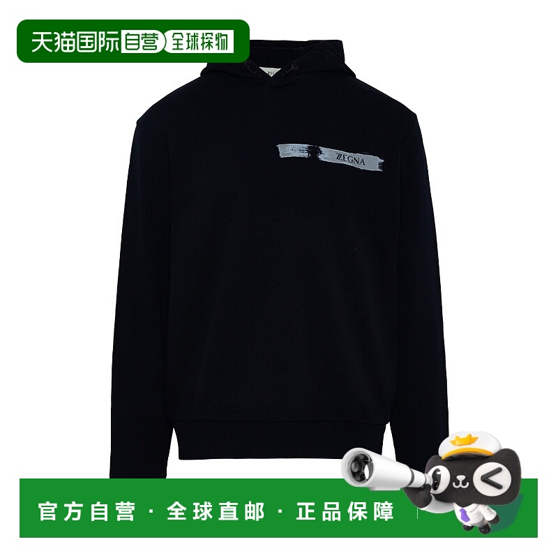 【99新未使用】香港直邮Zegna 徽标套头卫衣 VZ458ZZ899N杰尼亚