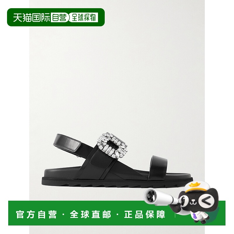 1h可退 香港直邮ROGER VIVIER 罗杰 维维亚 女士 Slidy Viv' Stra