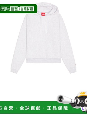 1h可退 香港直邮the north face 北面 男士 红色方形连帽衫 NF0A8