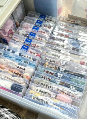 娃衣收纳盒20cm棉花娃娃衣服展示架ob11迷你衣帽间15cm明星玩偶盒