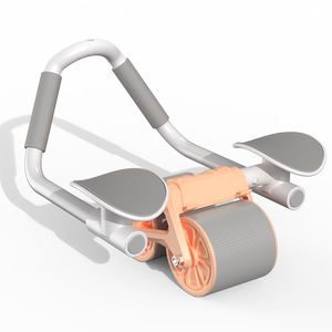 健腹轮自动回弹收腹卷腹运动练腹肌神器男女家用肘撑滚轮健身器材