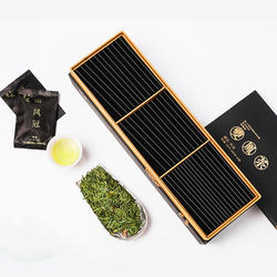 北川夔凤茶业明前新茶凤冠绿茶四川苔子茶特产送礼长辈礼盒装