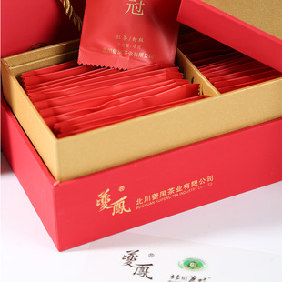 北川夔凤茶业明前新茶红茶红冠四川特产苔子茶叶送礼长辈礼盒