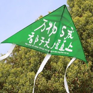 PoemsForYou原创诗歌风筝文创新款松弛感小众趣味文字风筝易飞