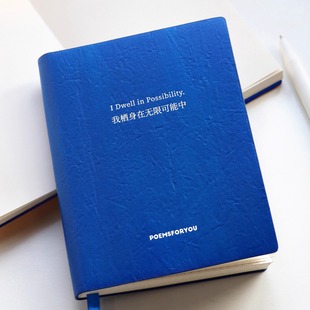 PoemsForYou原创诗歌手账本A6笔记本空白本高颜值本子网格本